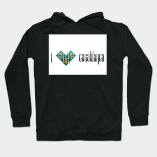 I Love Casablanca Hoodie